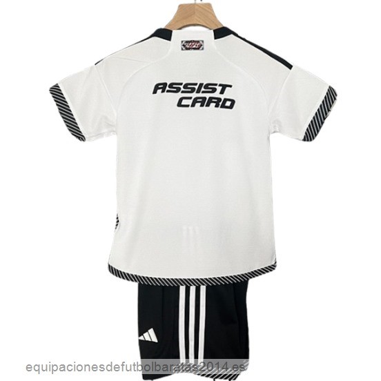 Nuevo 1ª Conjunto De Niños Colo Colo 24/25 Blanco Baratas